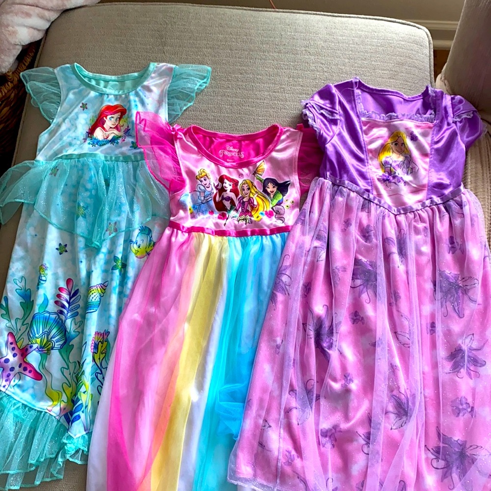 Disney Princess Dresses, Ariel, Rapunzel & more